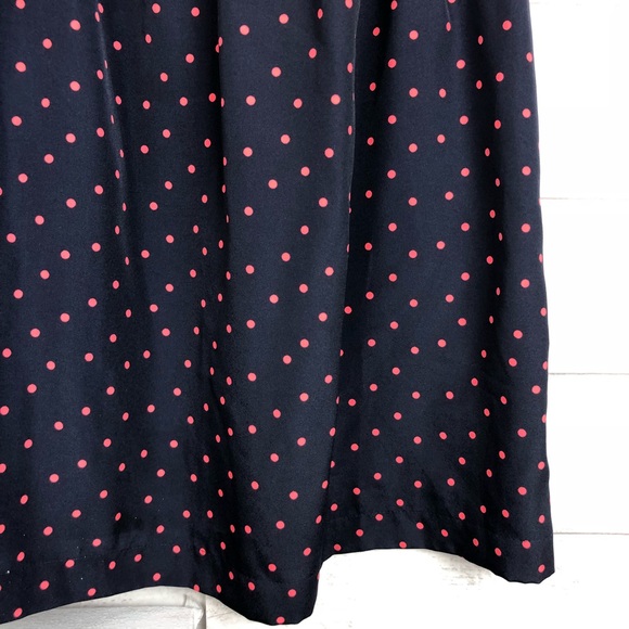 J. CREW Blue Polkadot spaghetti strap Short Dress - Picture 4 of 6